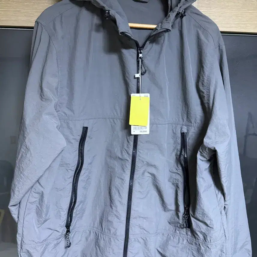 [BUNJANG] SPAO Windbreaker Jacket XXL Gray / 스파오 바람막이 xxl사이즈 팝니다