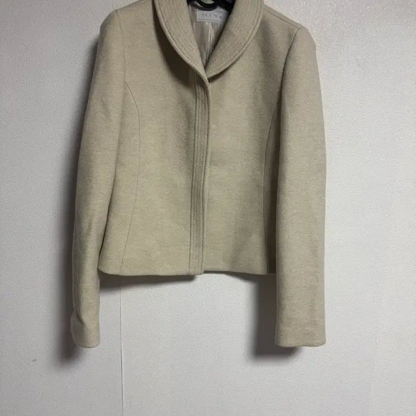 [BUNJANG] Mine Wool Blend Coat / 한섬 마인 울 베이즈 코트