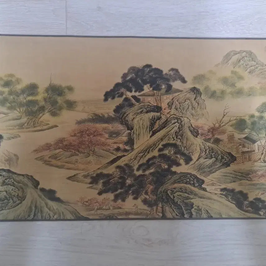 [BUNJANG] Chinese Landscape Painting Scroll / 중국 산수화 두루마리작품(위)