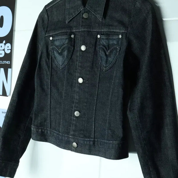 [BUNJANG] Levi's Zip-up Windbreaker Jumper Jacket / W(S-M) 리바이스 집업 바람막이 점퍼자켓 에이징 워싱-H39162