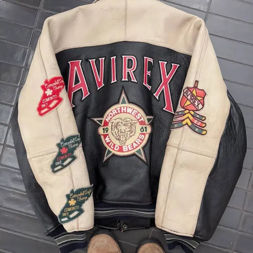[BUNJANG] Avirex 90s Leather Jacket / 90s 아비렉스 레더자켓