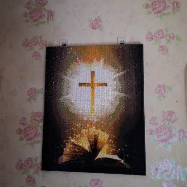 [BUNJANG] Bible Cross Diamond Painting / 성경 십자가 다이아몬드 페인팅