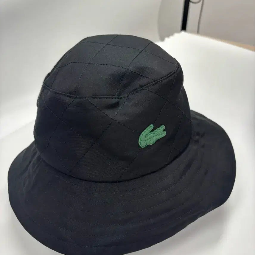 [BUNJANG] Lacoste Bucket Hat Black M / 라코스테 버킷햇 블랙 M