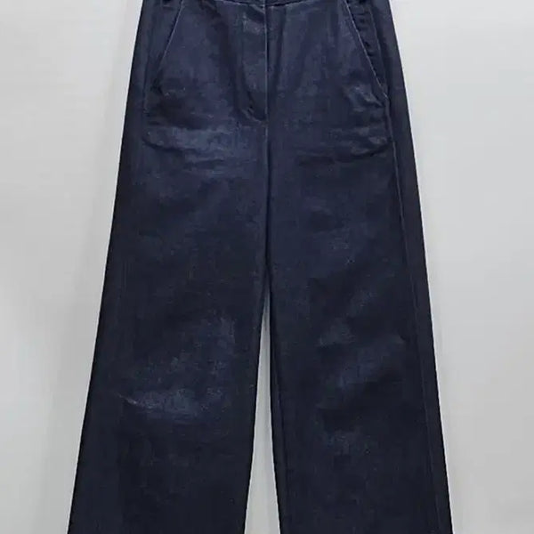 [BUNJANG] System (Hansem) Wide Denim Pants Deep Blue / 한섬 시스템(SYSTEM) 와이드 데님 팬츠 청바지 / 여 64-94 딥블루