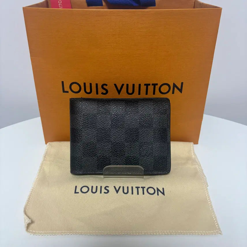 [BUNJANG] Louis Vuitton Damier Multiple Wallet Bi-fold Wallet / (os)루이비통 다미에 멀티플 월릿 반지갑
