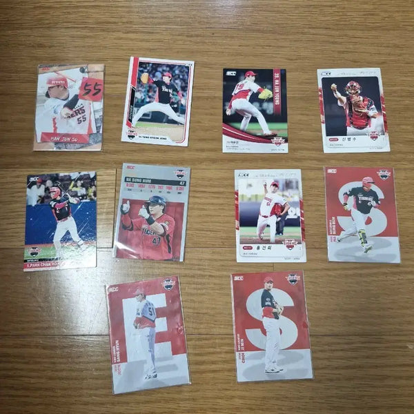 [BUNJANG] Baseball Player Cards Bundle Set (Individual Sale Available) / 프로야구 선수 카드 10장 일괄(낱개도 가능)