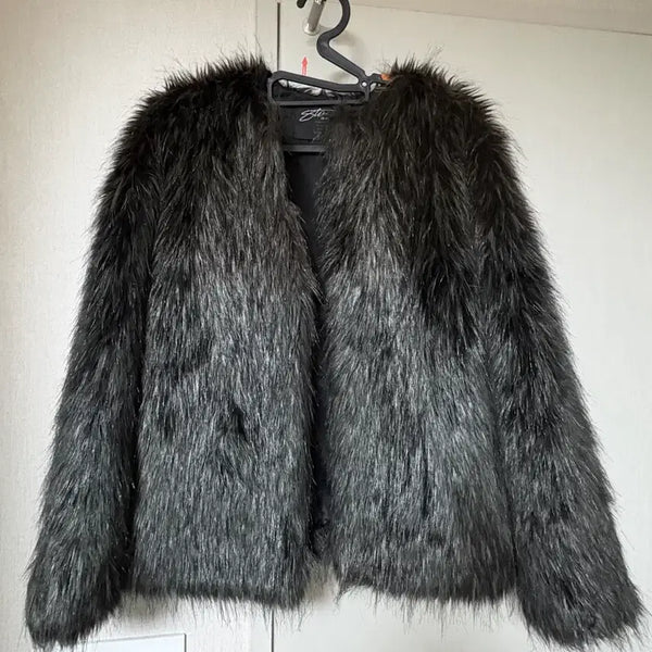 [BUNJANG] Stussy Faux Fur Jacket / 스투시 퍼자켓