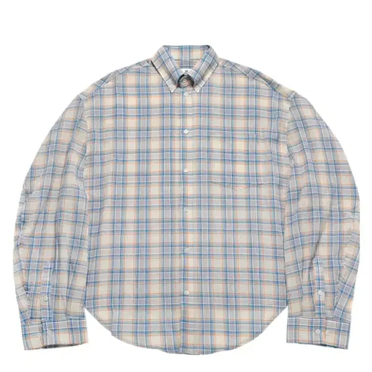 [BUNJANG] MJD Oversized Check Pattern Drip Shirt / [M] MJD 오버사이즈 셔츠 OVERSIZED DRIPPY SHIRTS