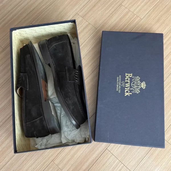 [BUNJANG] Blankroom Berwick Brown Suede Loafers / (7.5/265) 블랭크룸 버윅 브라운 스웨이드 로퍼