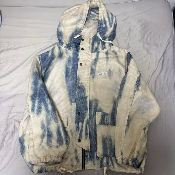 [BUNJANG] YESEYESEE Bleached Jacket Blue / 예스아이씨 Bleached Jacket Blue L사이즈