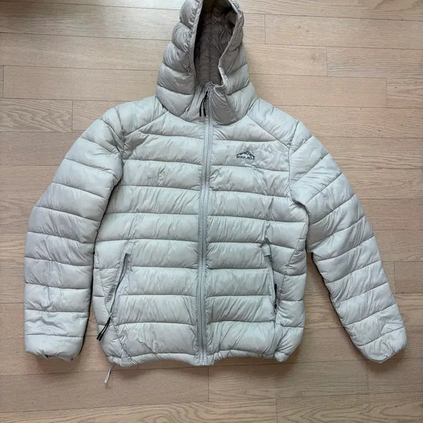 [BUNJANG] Lightweight Hooded Padded Jacket Grey Size S / 경량패딩S