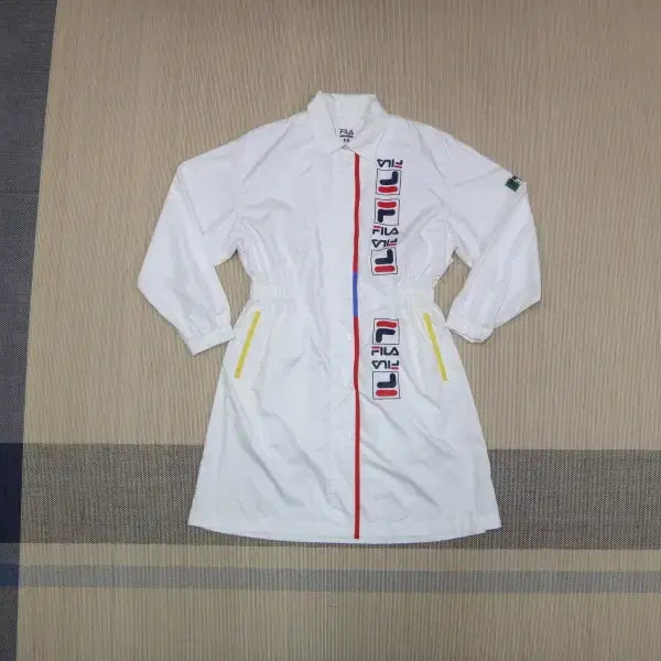 [BUNJANG] FILA Wool Old School Windbreaker Coat / (95) FILA 울드스쿨 바람막이 코트