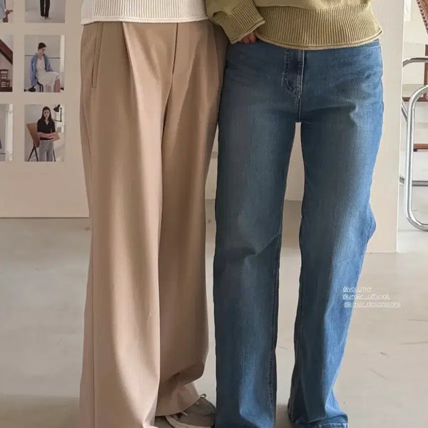[BUNJANG] YUMER Morgan Slacks Camel Size 2 New / 유메르 모건슬랙스 카멜 2사이즈 새상품