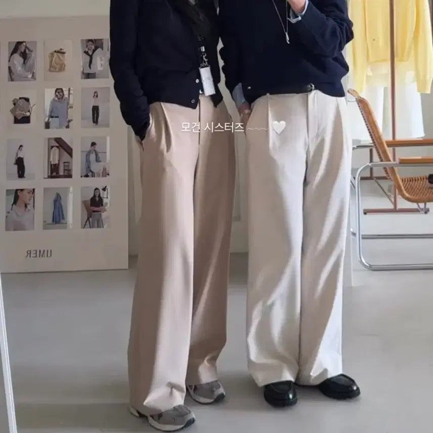 [BUNJANG] YUMER Morgan Slacks Cream Size 2 New / 유메르 모건슬랙스 크림 2사이즈 새상품