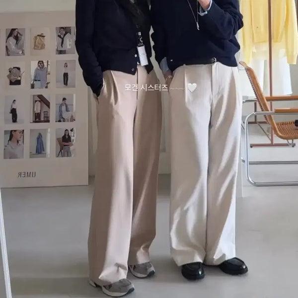 [BUNJANG] YUMER Morgan Slacks Cream Size 2 New / 유메르 모건슬랙스 크림 2사이즈 새상품