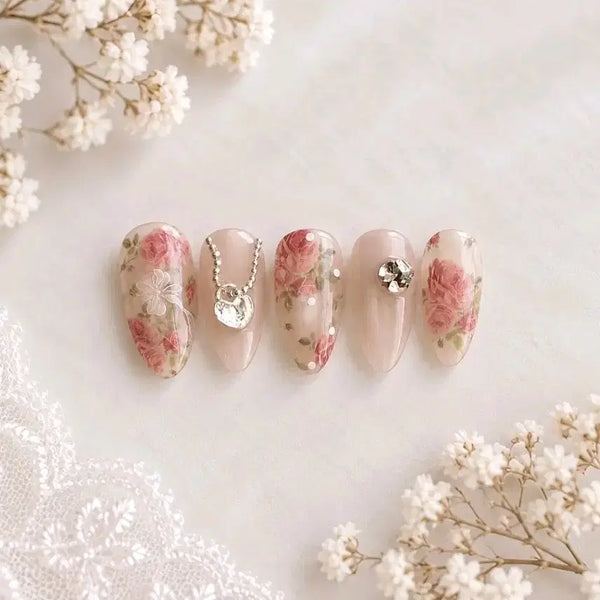 [BUNJANG] Handmade Shimmer Nail Tips / 9월 할인) 쉬머 수제 네일팁