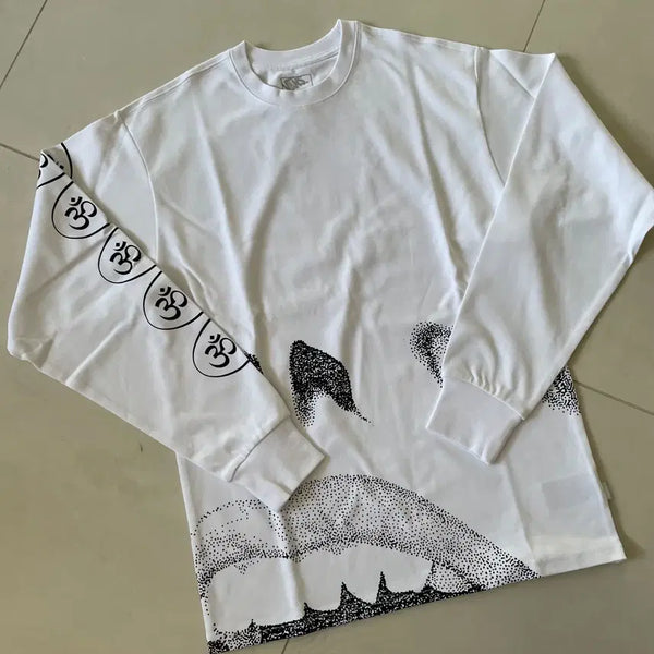 [BUNJANG] VANS Ed Davis LS Tee White / VANS 반스 ed davis ls tee