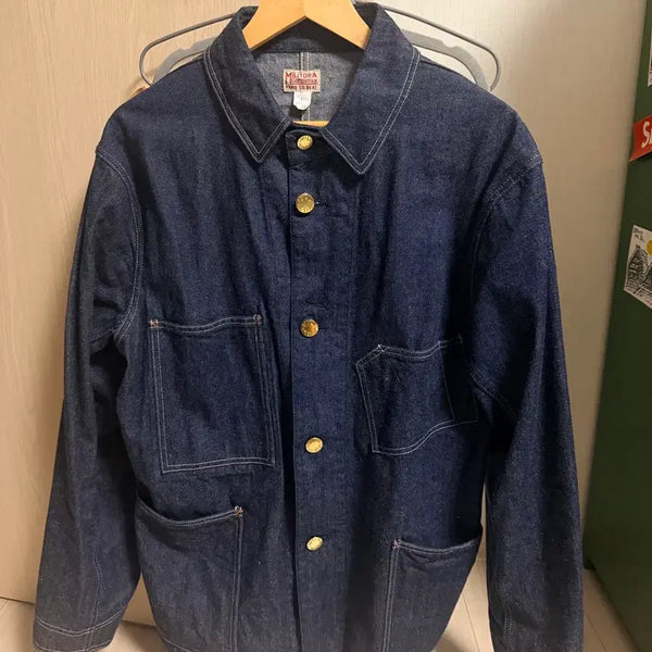 [BUNJANG] Militora Lot. 8111 Denim Chore Jacket / 밀리토라 lot. 8111 데님 초어 자켓 44사이즈