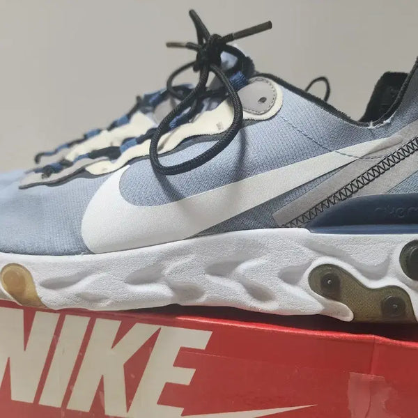 [BUNJANG] Nike React Element 55 Blue/White Sneakers (280mm) / 나이키 리액트 엘리먼트 55 BQ6166-402 280mm 운동화