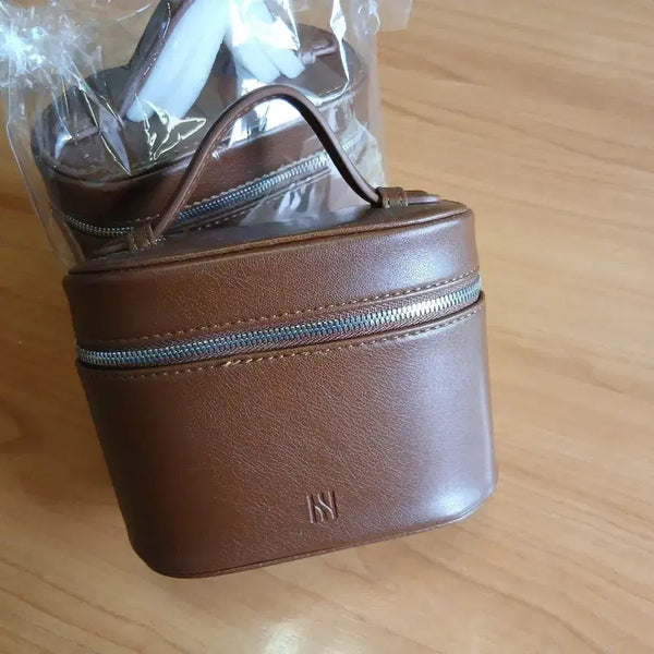 [BUNJANG] Hera Leather Pouch / 헤라 파우치 (미니 메이크업 박스)