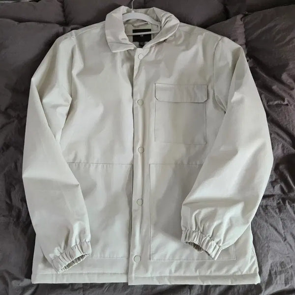 [BUNJANG] H&M Coach Jacket Ivory Size 100 / H&M 코치 자켓 아이보리100