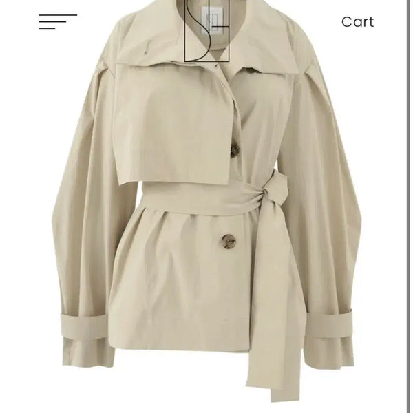 [BUNJANG] Sie Della Trench Coat Beige / 시에 sie 델라 트렌치 베이지