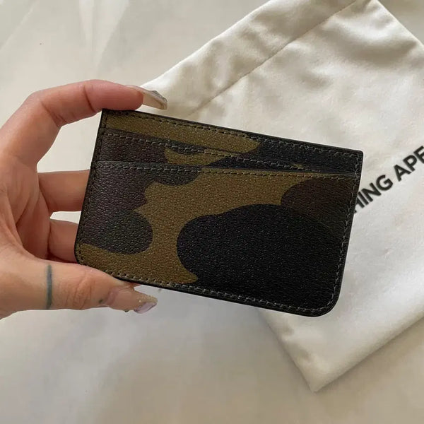 [BUNJANG] Bape Military Card Wallet / Bape 베이프 card wallet