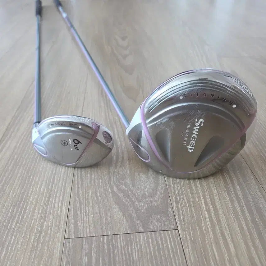 [BUNJANG] PRGR Sweep Women's Driver 6-Iron Utility Set / (정품)프로기어 PRGR sweep 여성 드라이버 6번 유틸리티 셋트