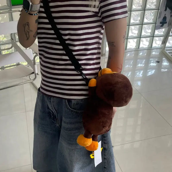 [BUNJANG] Bape Baby Milo Small Plush Doii Backpack / Bape 베이프 doii backpack