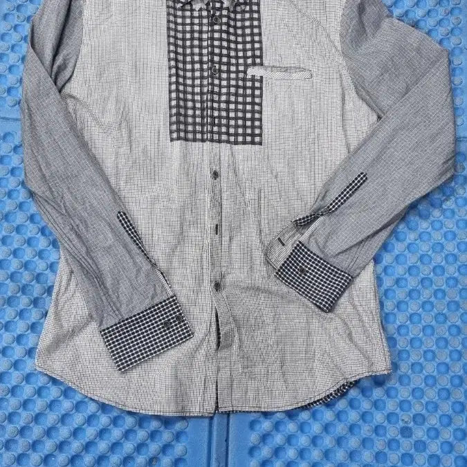 [BUNJANG] Intermezzo Check Pattern Shirt Size 105 / 인터메조 체크 남방셔츠