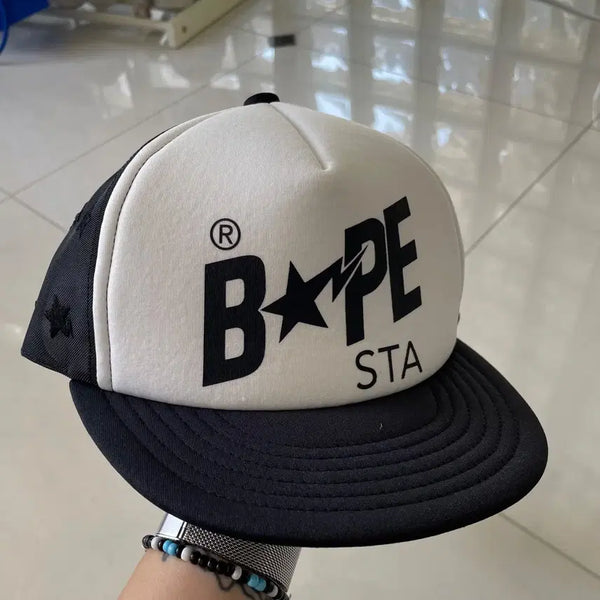 [BUNJANG] Bape Sta Mesh Cap Black / Bape 베이프 sta mesh cap