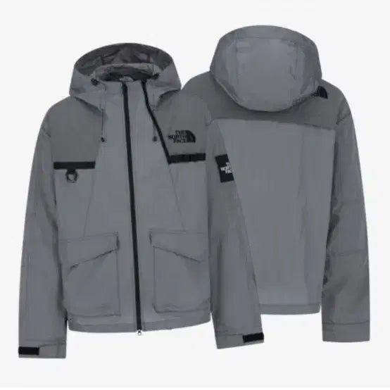 [BUNJANG] The North Face White Label Shelldone Lightweight Jacket / 노스페이스 바람막이 그레이/블랙