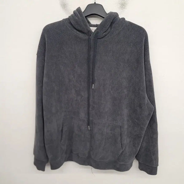 [BUNJANG] Middle Ribbed Training Hoodie Pants Setup / [100/L] Middle 골지 트레이닝 후드 팬츠 셋업