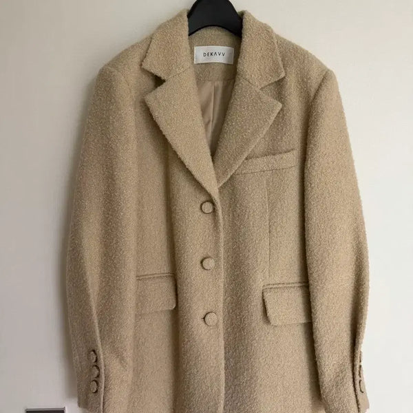 [BUNJANG] Dekavv Lingu Tweed Volume Jacket / 데카브 dekavv 링구 트위드 볼륨 자켓