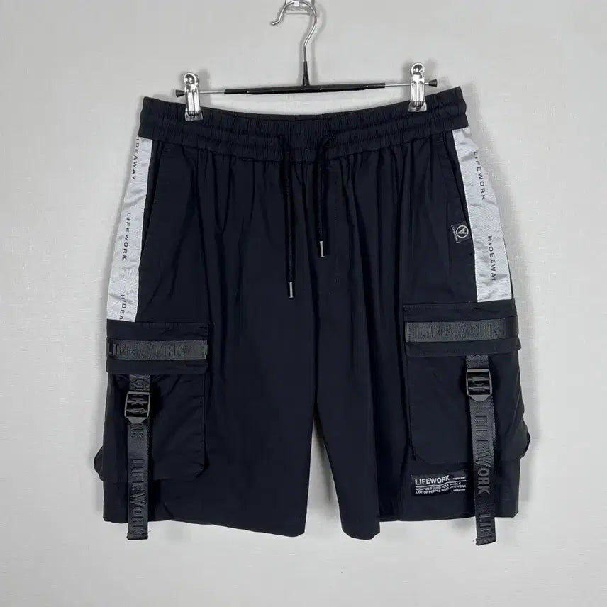 [BUNJANG] LifeWork Cargo Shorts Black Men's 81 31 / 라이프워크 카고 반바지 블랙 남성 81 31 라덴 빈티지