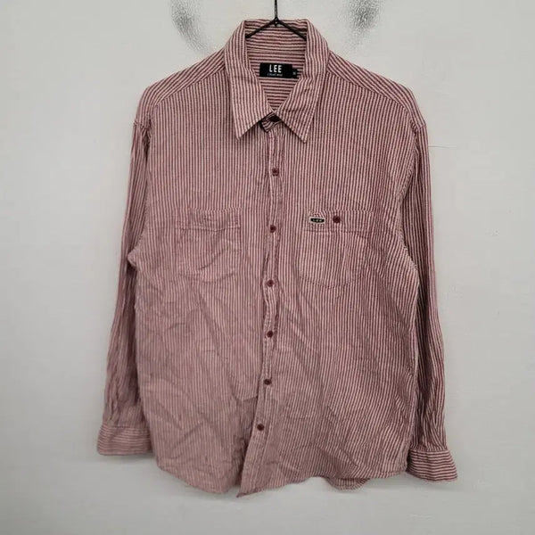 [BUNJANG] Lee Stripe Shirt Size S / [90/S] LEE 리 스트라이프 셔츠