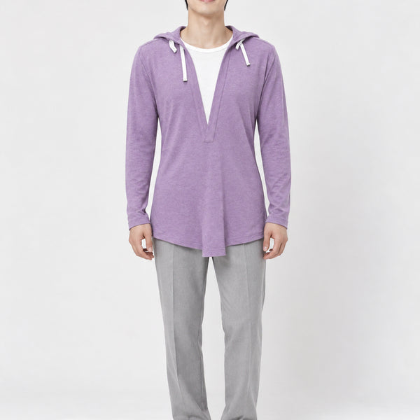 [BUNJANG] Solid Homme Layered Hoodie / 솔리드옴므 우영미 레이어드 후드티 90 (착샷O)/호구제샵