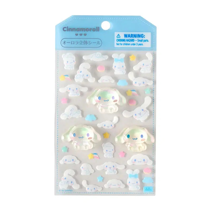 [BUNJANG] Sanrio Cinnamoroll Aurora 3D Sticker / 산리오 시나모롤 오로라 3D 입체 씰 스티커