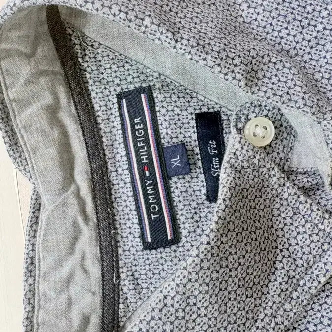 [BUNJANG] Tommy Hilfiger XL Patterned Shirt / 타미힐피거 XL 셔츠