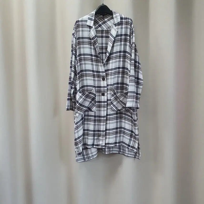 [BUNJANG] Plastic Island Loose Fit Shirt Jacket / 플라스틱아일랜드 루즈핏 셔츠형 자켓