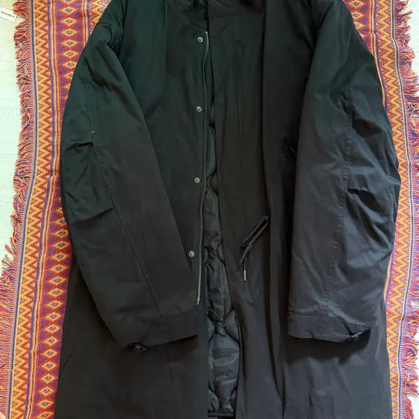 [BUNJANG] Prison Works M65 Fishtail Black Coat / 프리즘웍스 m65 피쉬테일 블랙