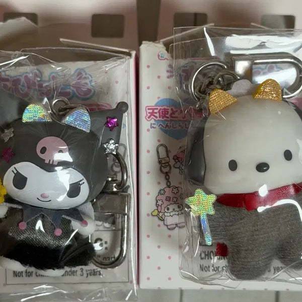 [BUNJANG] Sanrio Chibi-Tomo Angel/Devil Mini Figures / 산리오 치비토모 천사악마 반찬