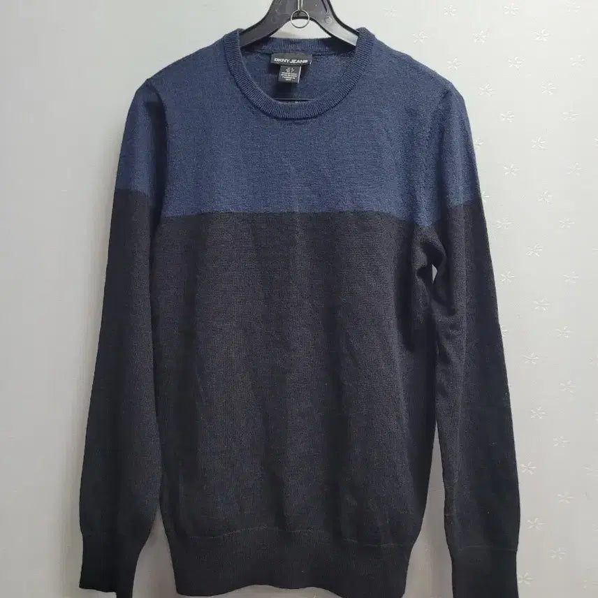 [BUNJANG] DKNY Jeans Color Block Sweater / S)DKNY JEANS 스웨터 맨투맨 티셔츠