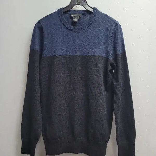 [BUNJANG] DKNY Jeans Color Block Sweater / S)DKNY JEANS 스웨터 맨투맨 티셔츠