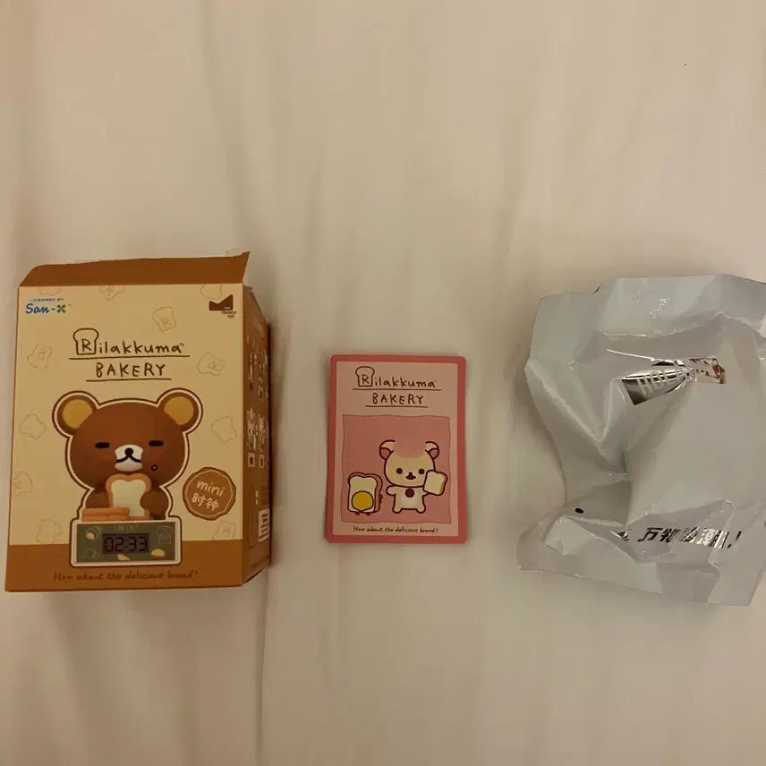 [BUNJANG] Rilakkuma Bakery Mini Figure Clock Korilakkuma / 리락쿠마 베이커리 미니 피규어 시계 코리락쿠마 새상품