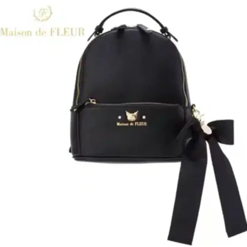 [BUNJANG] Maison de Fleur Kuromi Backpack Black / 메종드플뢰르 쿠로미 백팩 블랙 지뢰계 양산형 서브컬쳐 중성계 양지뢰