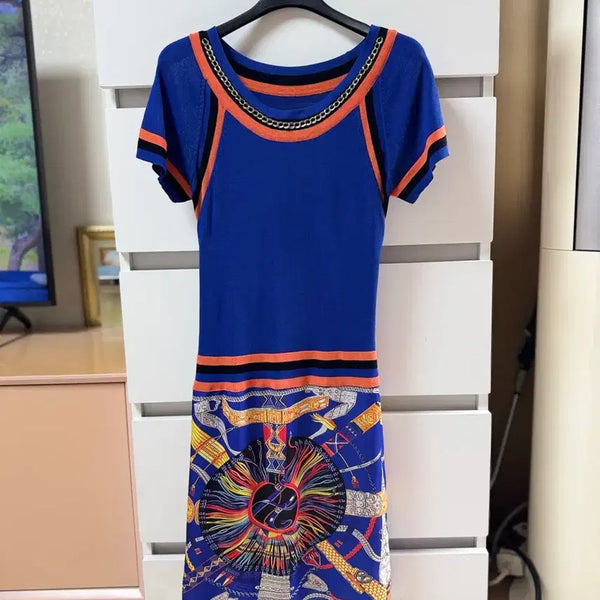 [BUNJANG] Serisa & Silk-Feel Knit Dress / 세리사&실크느낌 니트 원피스(55)