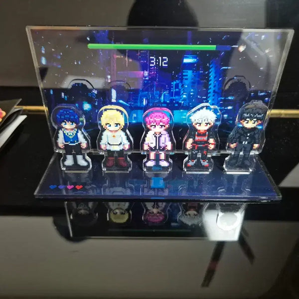 [BUNJANG] PLAVE Pixel World Group Acrylic Stand / 플레이브 픽셀월드 단체 아크릴 스탠드