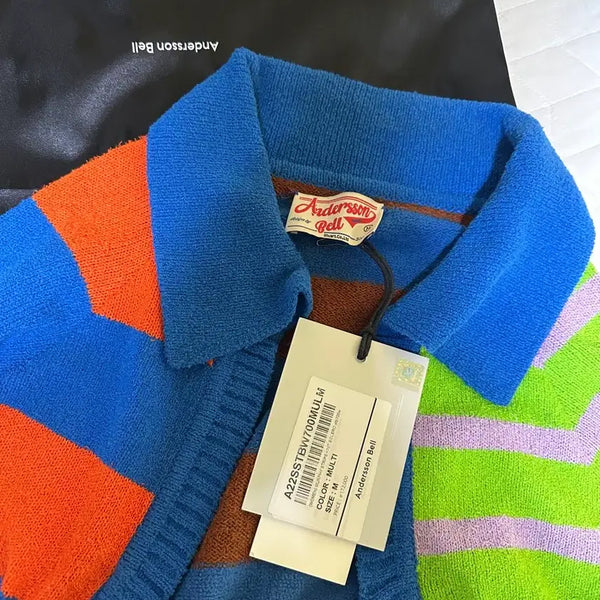[BUNJANG] Andersson Bell Murphy Stripe Knit Bolero / 앤더슨벨 머피 스프라이프 니트 볼레로