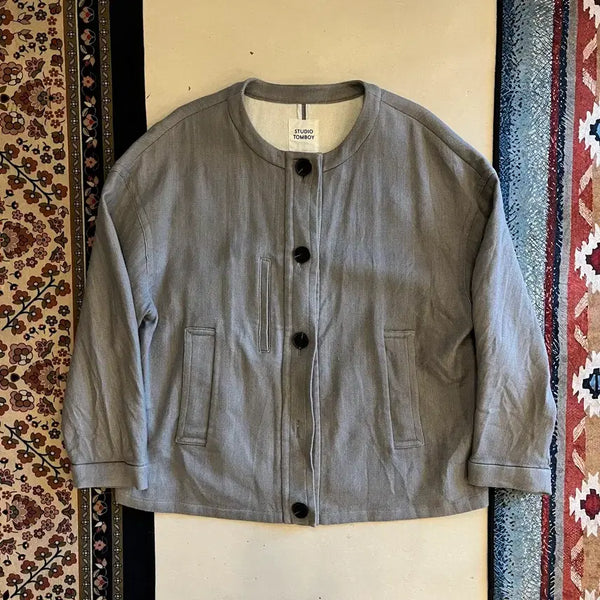 [BUNJANG] Studio Tomboy Button Jacket FREE / 스튜디오 톰보이 버튼 자켓 FREE